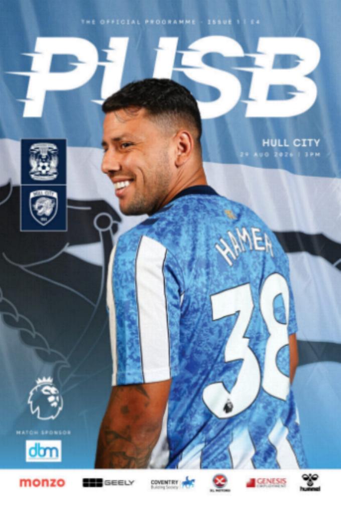 COVENTRY CITY v HULL CITY 2026/27